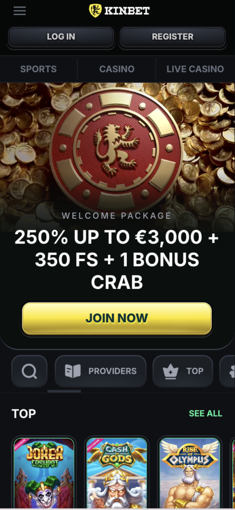 KinBet Casino App